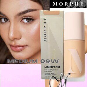 Morphe Lightform Extended Hydration Foundation ~ Medium 09W (Golden) 30ml NIB